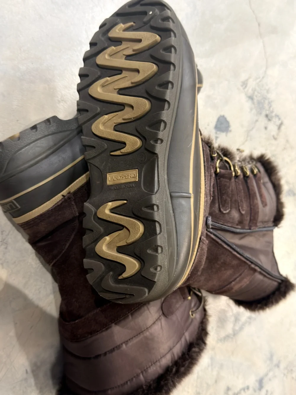 Lands End insulated winter